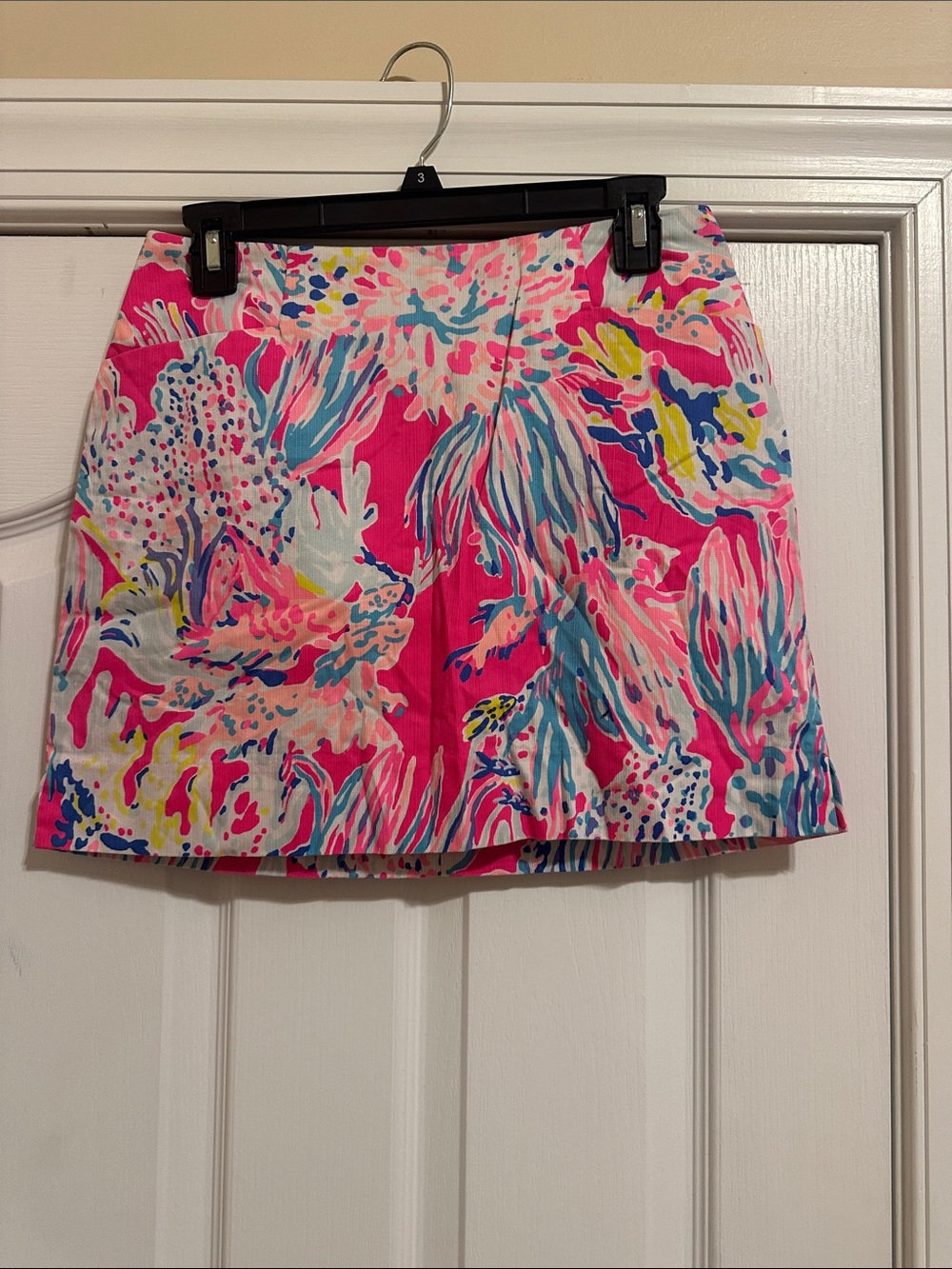 Lilly Pulitzer Pink Multi Floral Mini Skort
